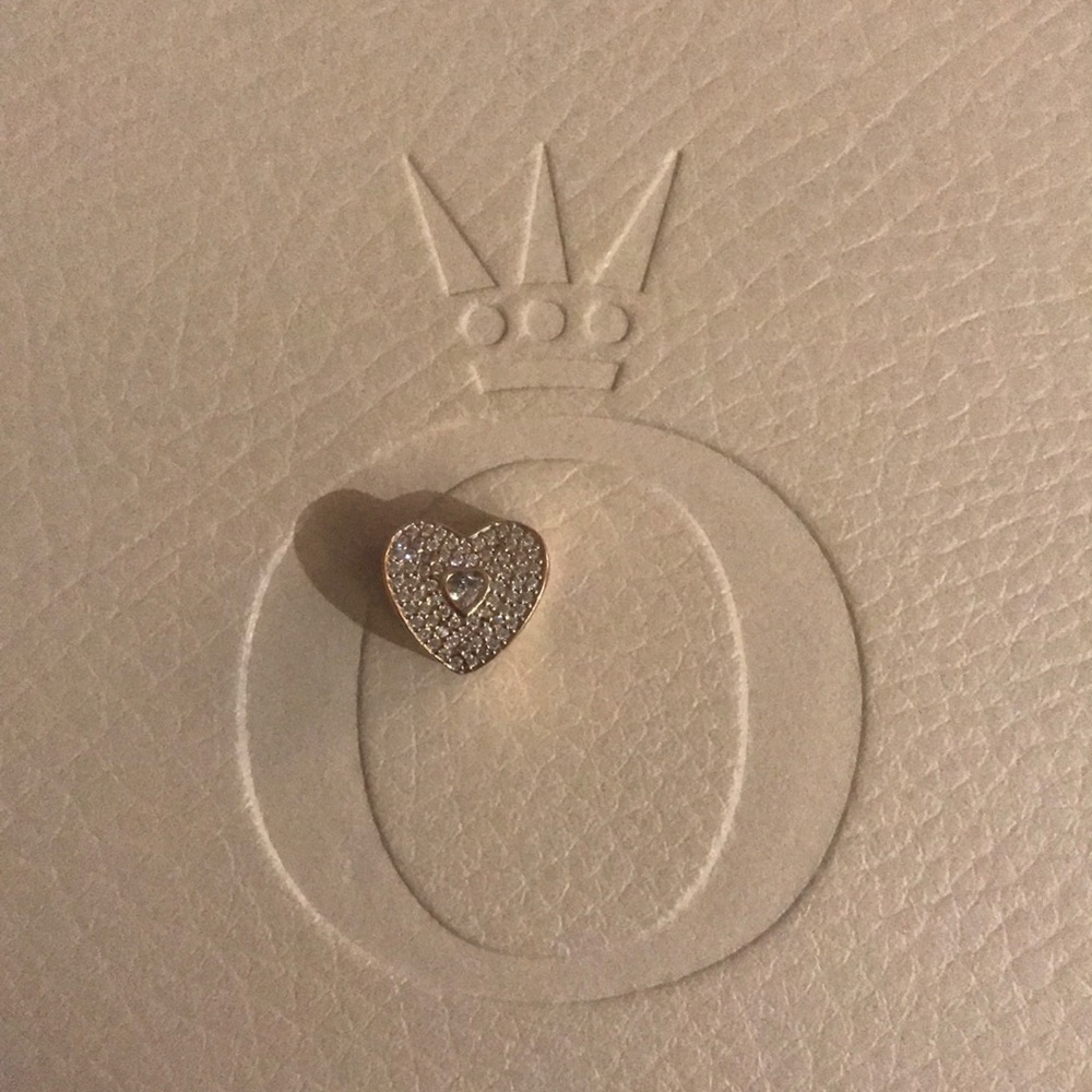 Pandora Rose Heart Charm